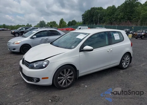 2012 Volkswagen Golf Tdi 2-Door из США, поврежденный, VIN WVWBM7AJ6CW336038